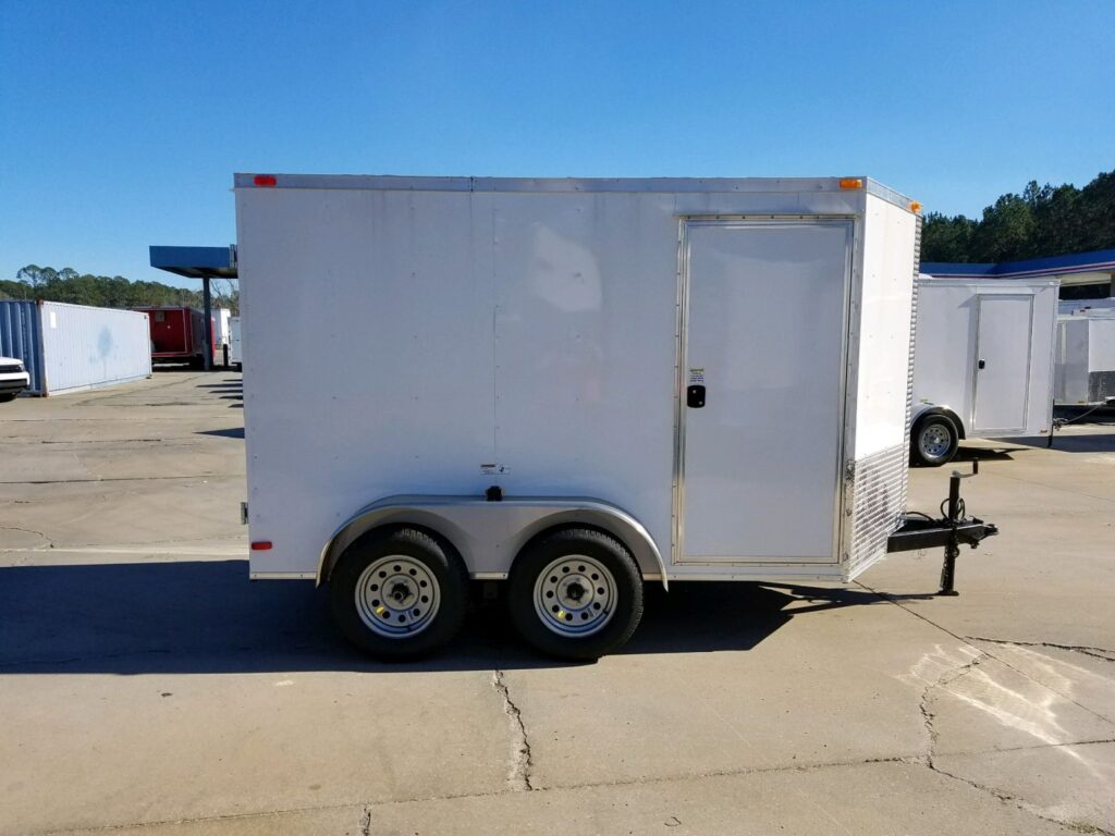 6x10 Double Axle - Enclosed Trailer