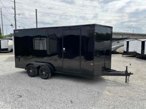 7×16 Enclosed Trailer