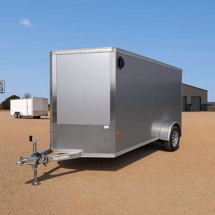 6 wide enclosed trailer