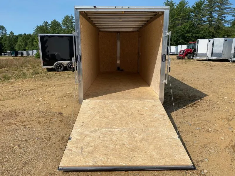 7x18 enclosed trailer - interior cargo space