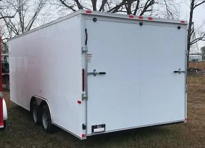 8.5x12 enclosed trailer side view