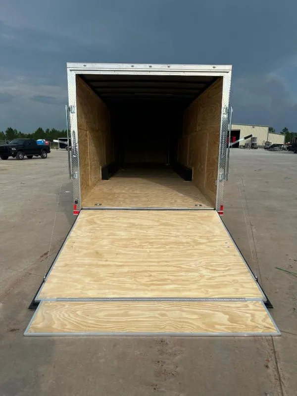 8.5x36 enclosed trailer interior - floor and walls
