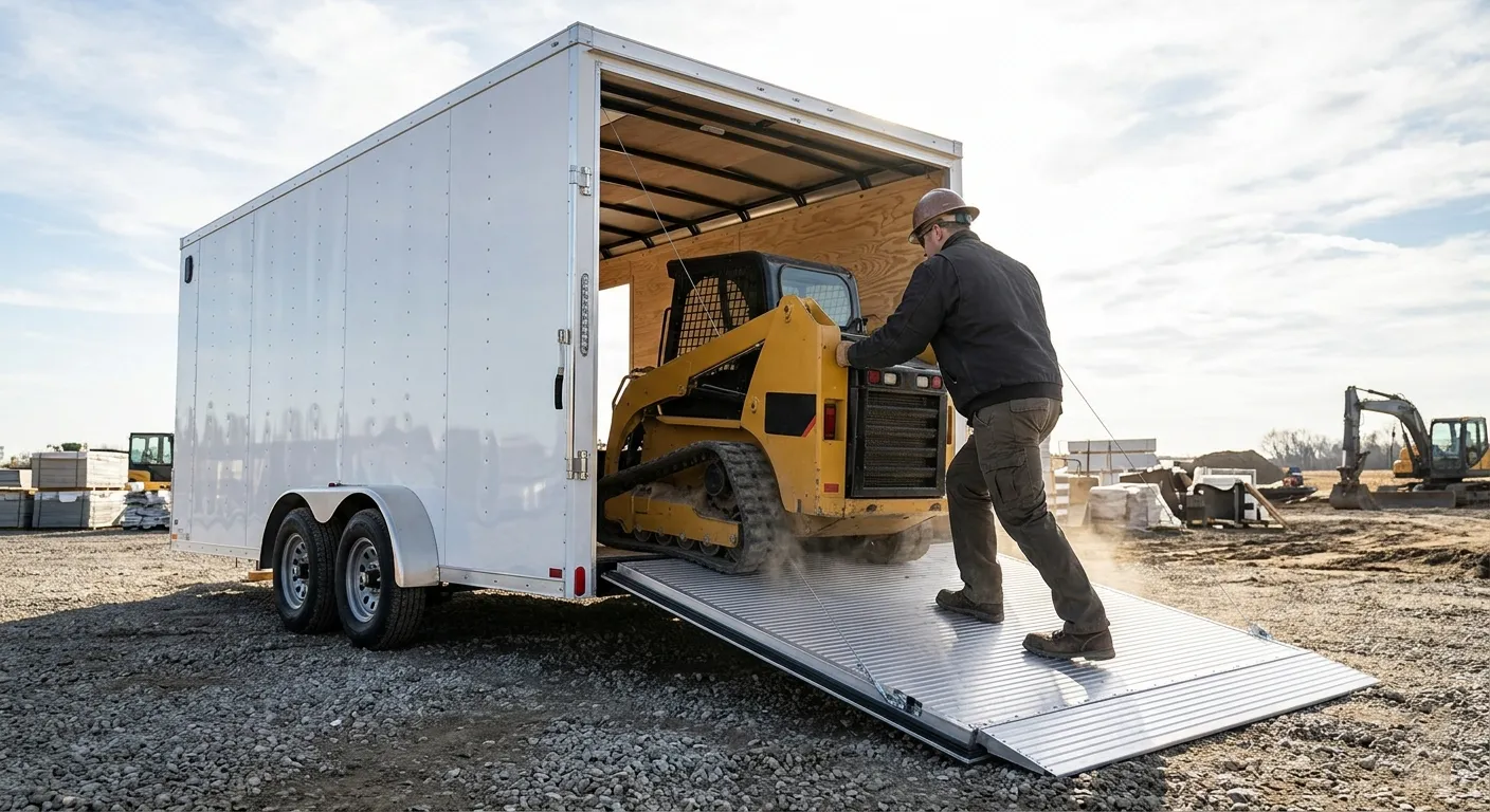 Fully upgraded enclosed trailer ready for business and contractor use