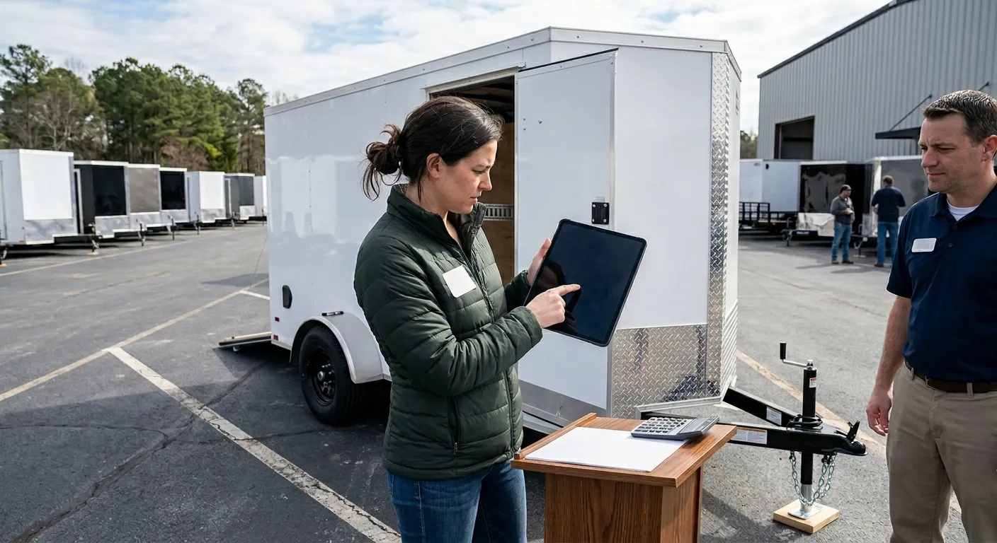 Calculating trailer GVWR, empty weight, and payload capacity